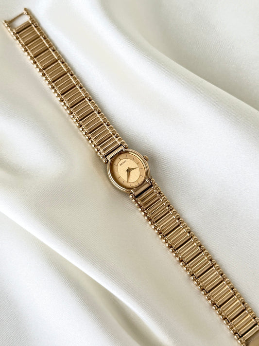 VINTAGE SEIKO with BAMBOO BRACELET (RARE)