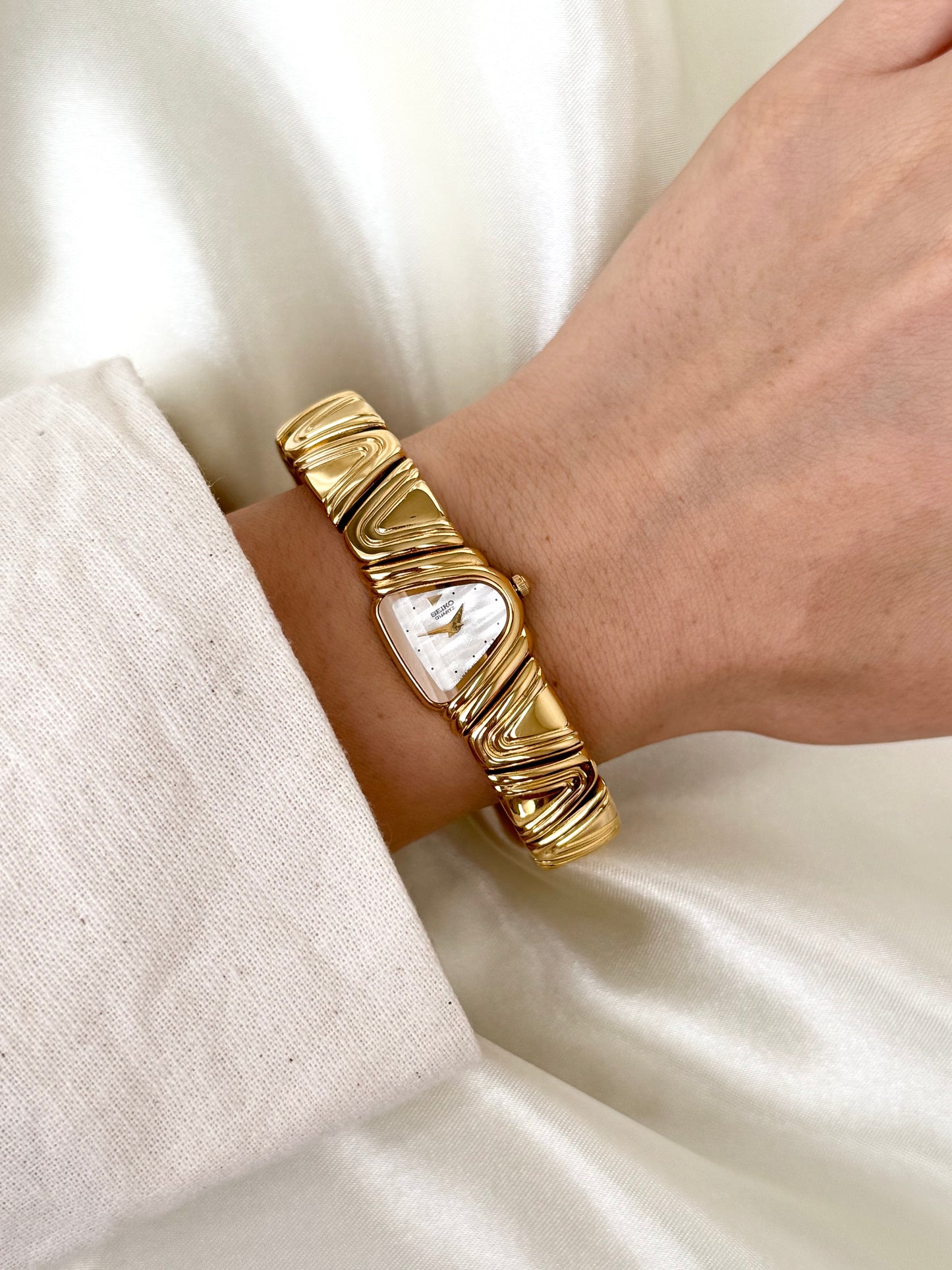 SEIKO ASYMMETRYCAL BANGLE