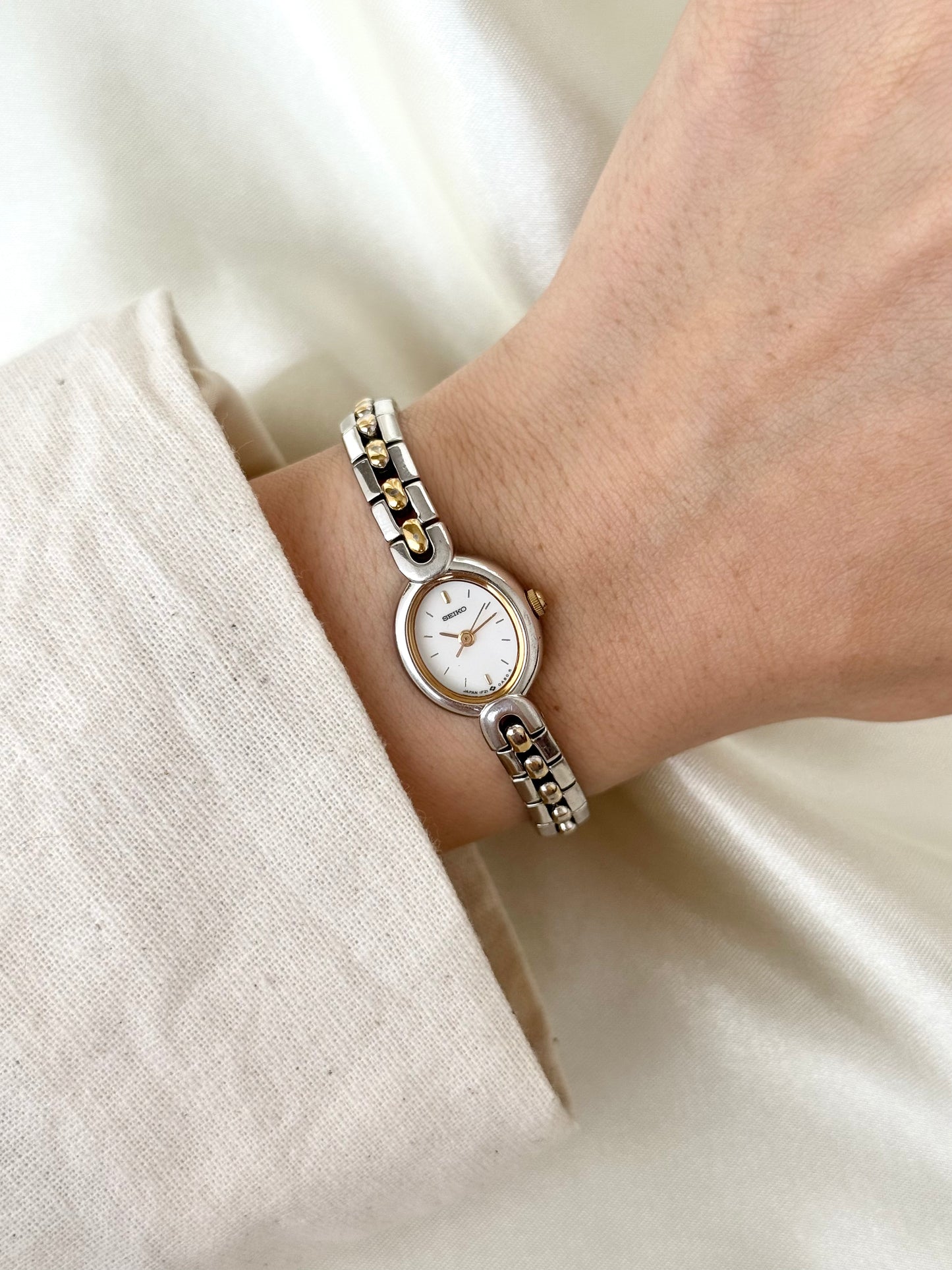 SEIKO PETITE TWOTONE