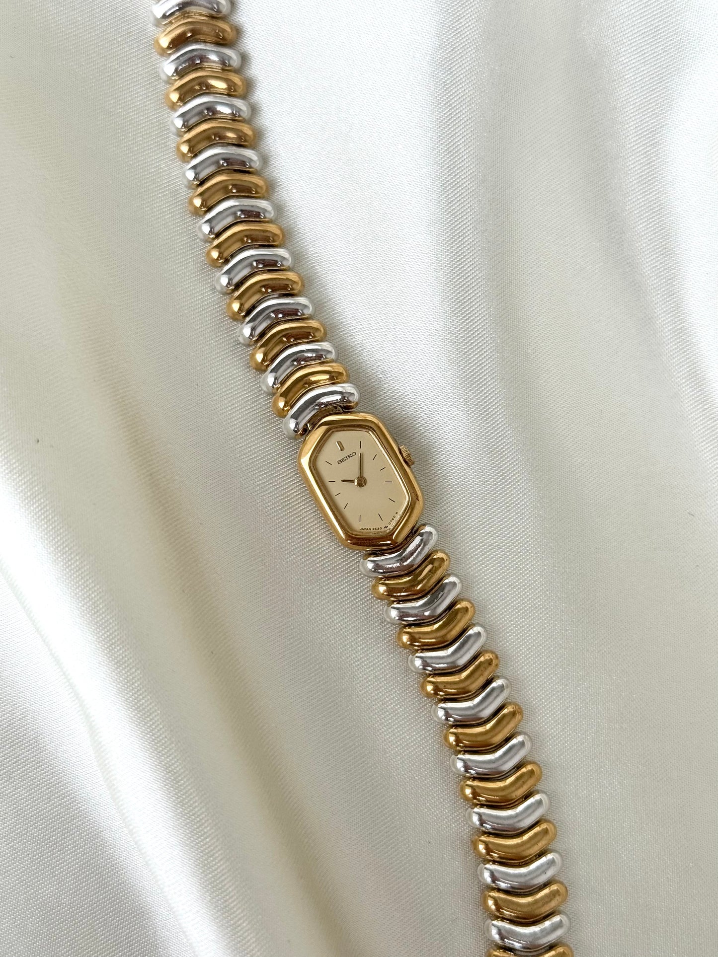 RARE SEIKO TWOTONE HEXAGONAL