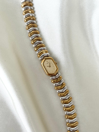 RARE SEIKO TWOTONE HEXAGONAL