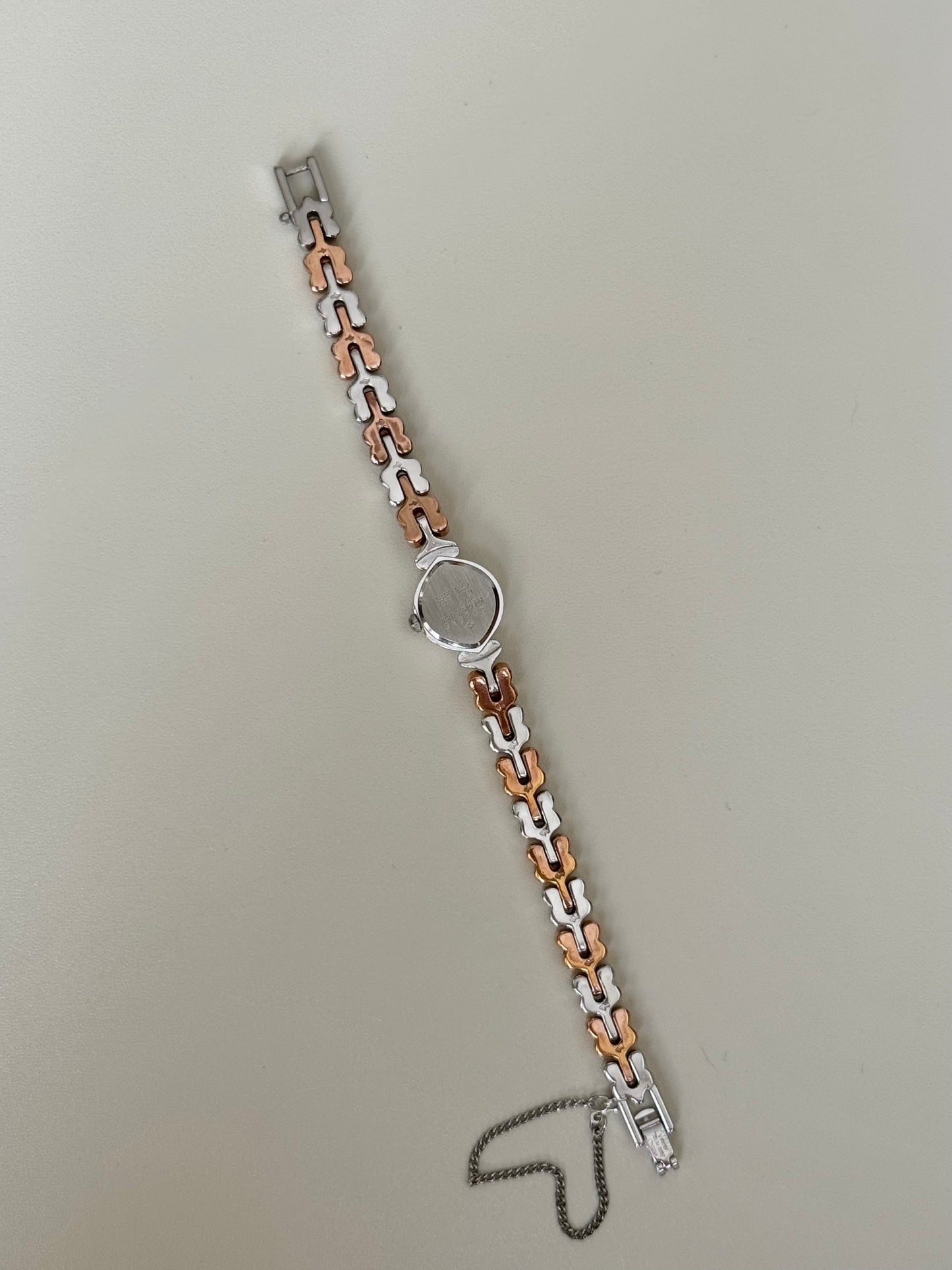 SEIKO PETITE Twotone Marquise Shape Case