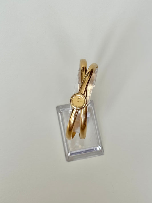 SEIKO DOUBLE BANGLE GOLD