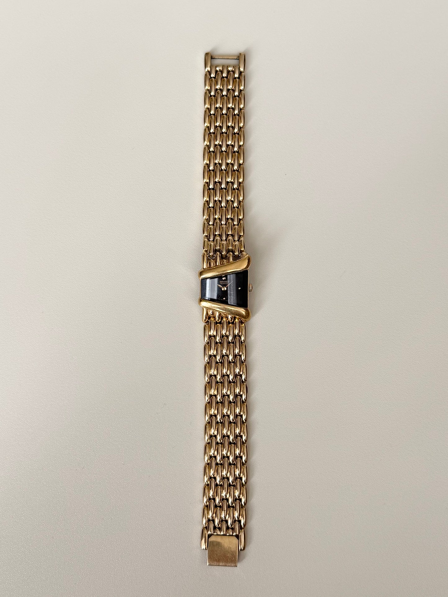 SEIKO ASYMMETRICAL WITH BLACK DIAL