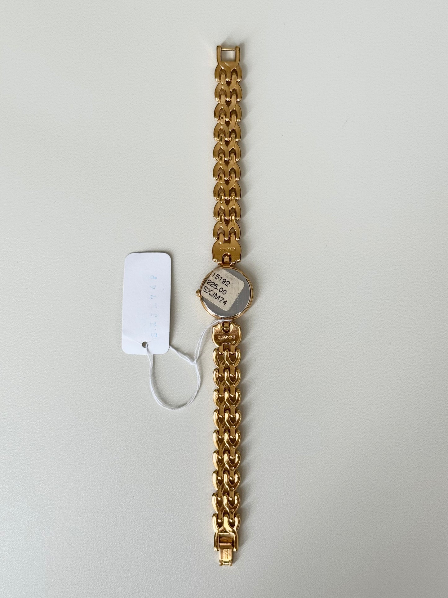 SEIKO GOLD WITH BLUE TEXTURED DIAL